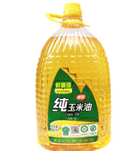 鲜道理纯玉米油5L*2瓶原融氏食用油非转基因粮油食品纯正压榨大瓶