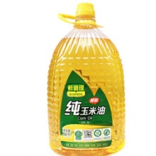 鲜道理纯玉米油5L*2瓶原融氏食用油非转基因粮油食品纯正压榨大瓶